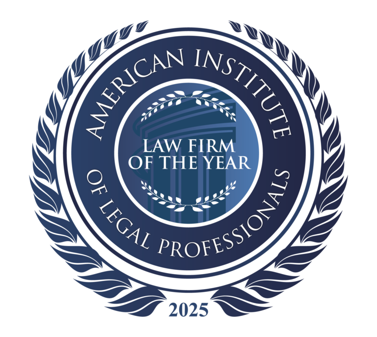 AIOLP 2025 Law Firm of the Year badge